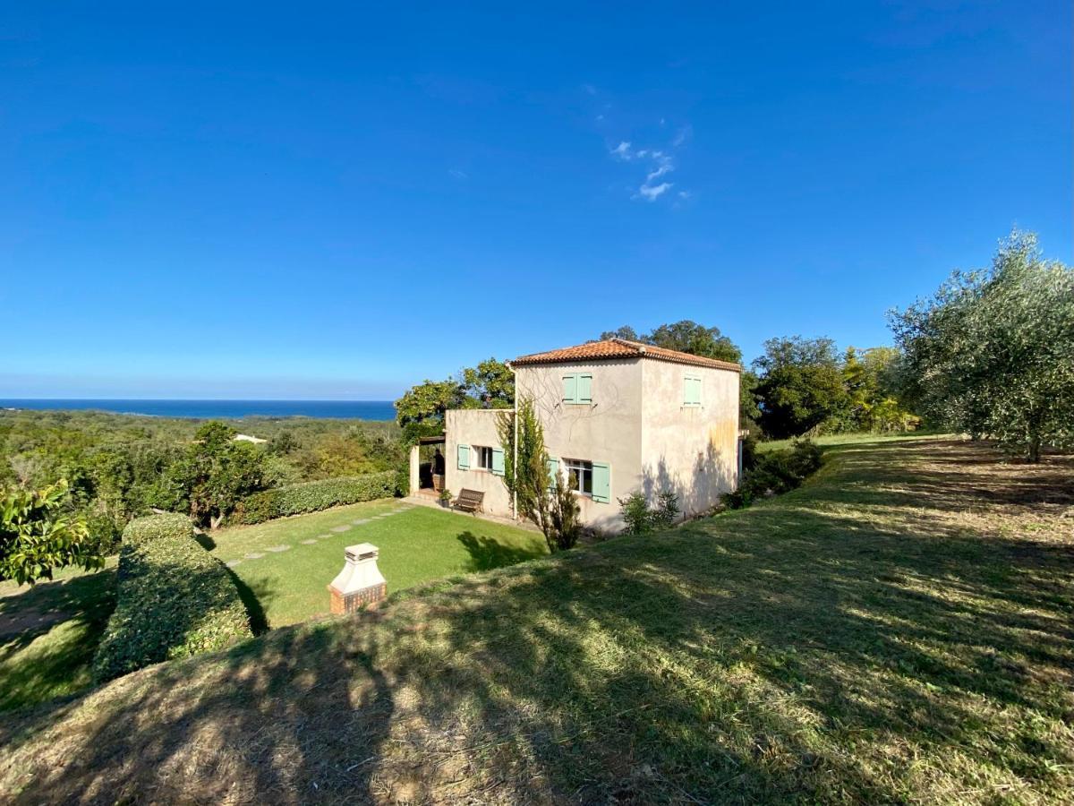 Domaine Punta Della Guardia Villa Vue Mer Dans Nature Protegee, Plage A 1,5 Km 切尔维奥内 外观 照片