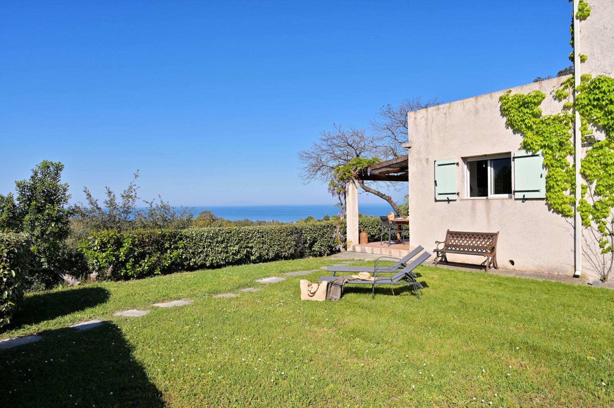 Domaine Punta Della Guardia Villa Vue Mer Dans Nature Protegee, Plage A 1,5 Km 切尔维奥内 外观 照片